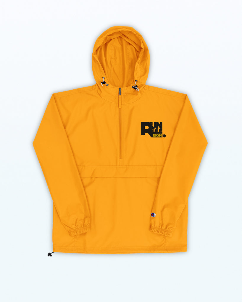 Men's champion yellow pullover jacket #color_gold