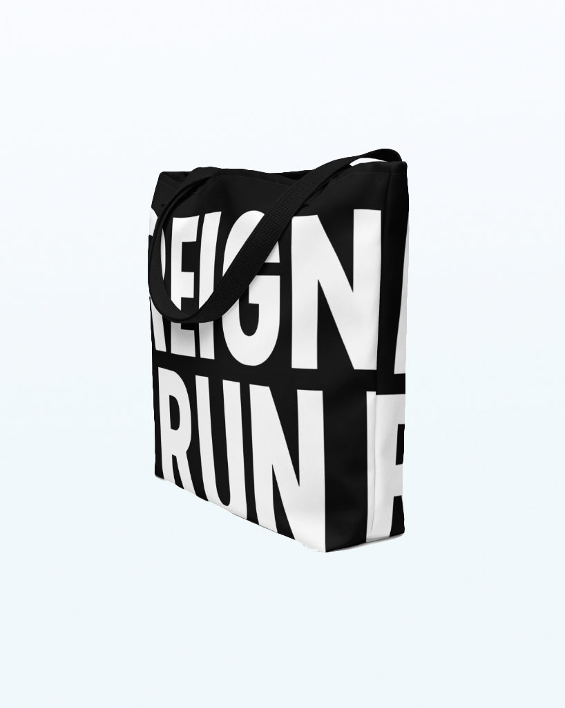 RUN RULE REIGN® Monogram Tote