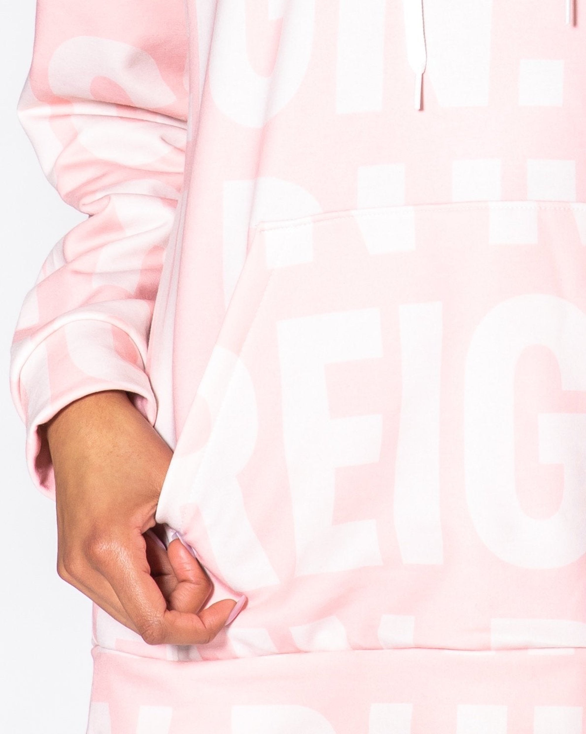 Womens athlete hoodie #color_pastel pink