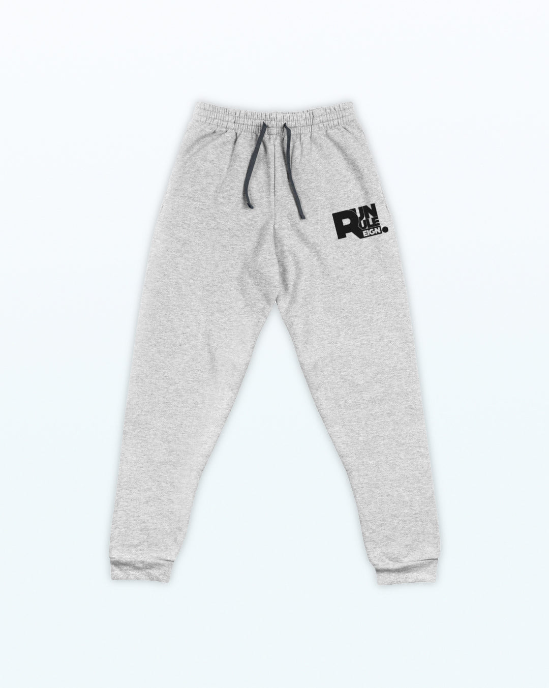 workout casual oversized sweatpants in gray grey athletic heather