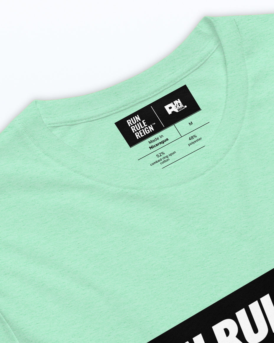 mens tee shirt athleisure green minit #color_heather mint