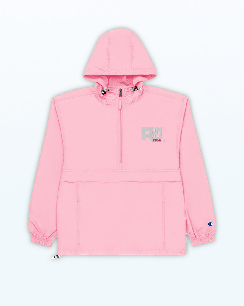women pink running jacket #color_pink candy