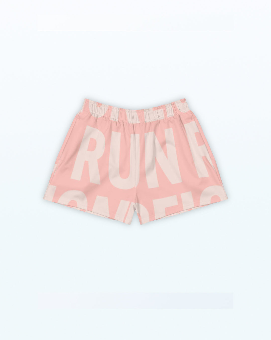 women athleisure pink gym workout shorts #color_pink