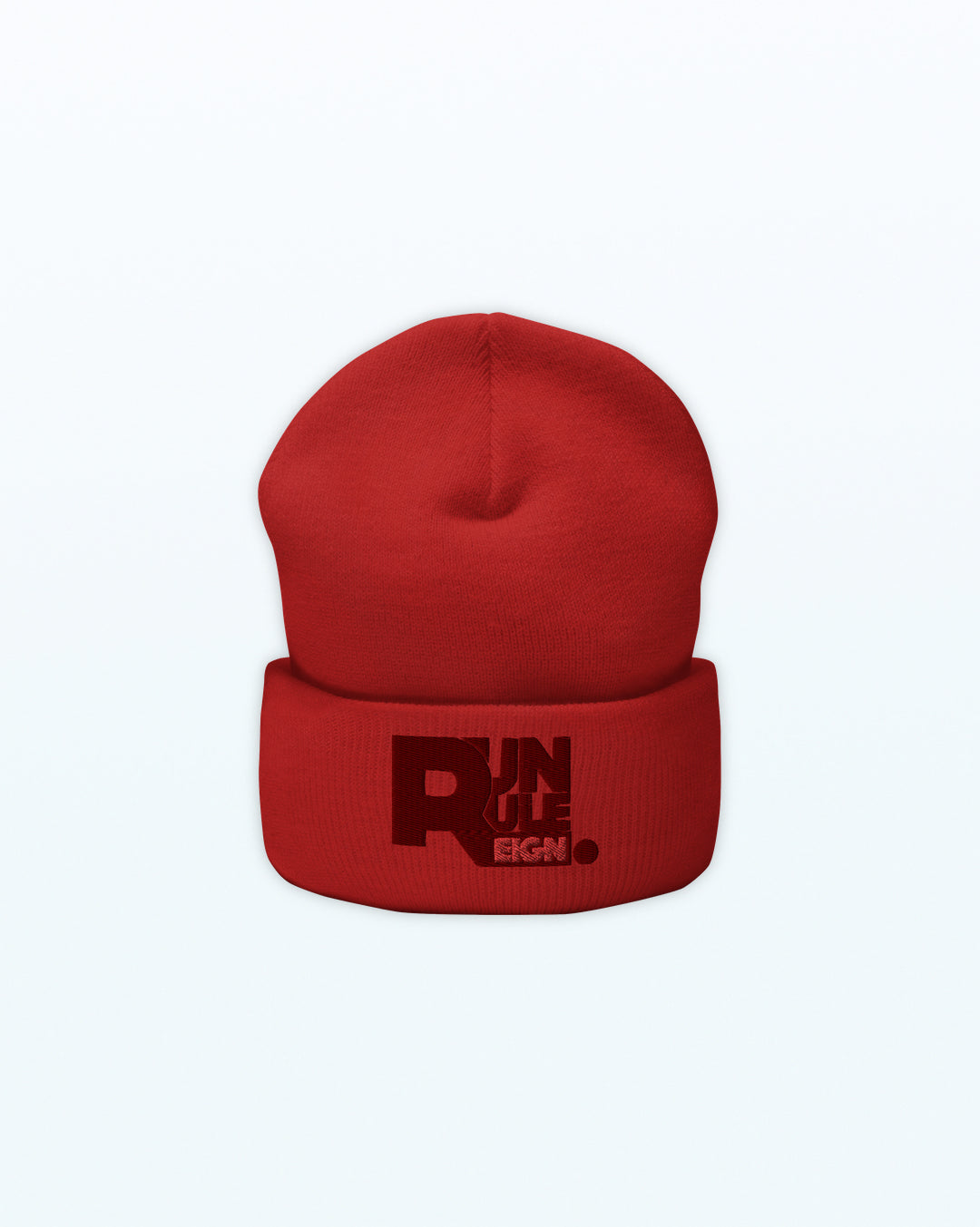red women men beanie #color_red